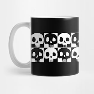 Skull Check Mug